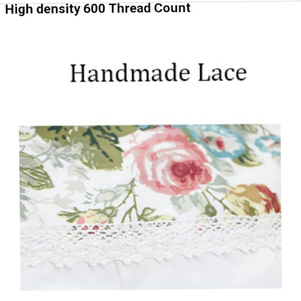 🆕⭐ Country Cottage floral cotton duvet set